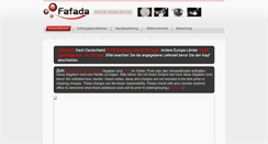 Desktop Screenshot of fafada.com